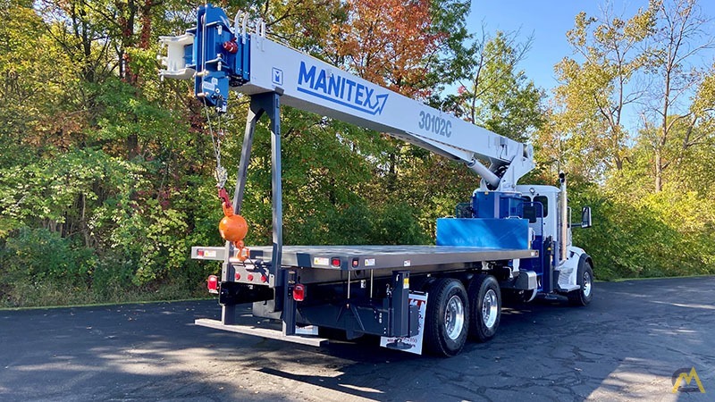 Manitex 30102C Boom Truck Crane on Peterbilt 567 5