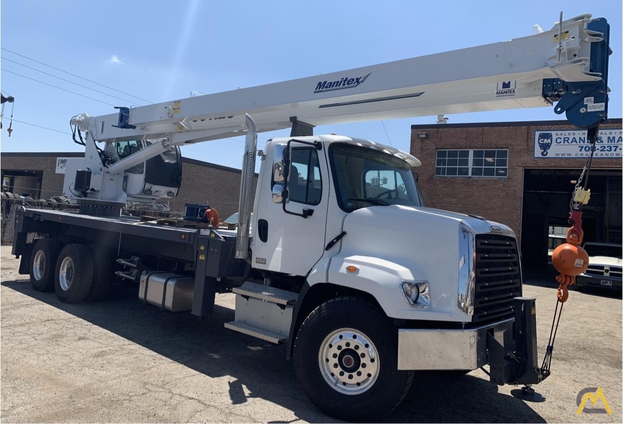 Manitex 30112S 30-Ton Boom Truck Crane on Freightliner 108SD 2