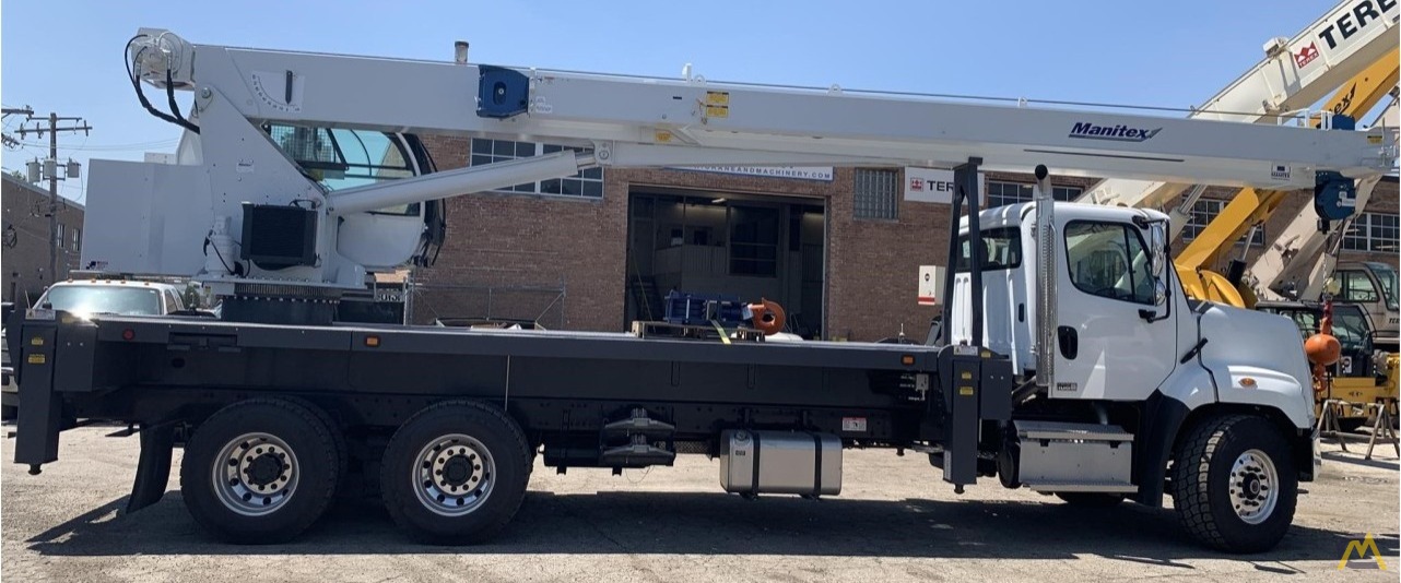 Manitex 30112S 30-Ton Boom Truck Crane on Freightliner 108SD 3