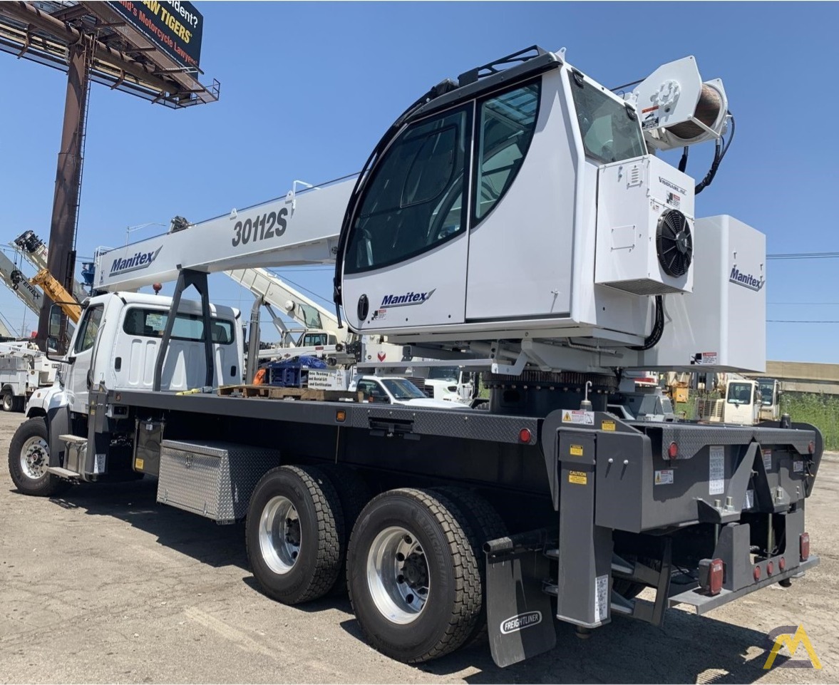 Manitex 30112S 30-Ton Boom Truck Crane on Freightliner 108SD 5
