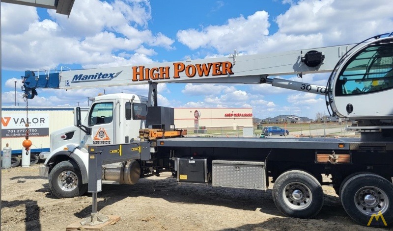 Manitex 30112S Boom Truck Crane on Peterbilt 0