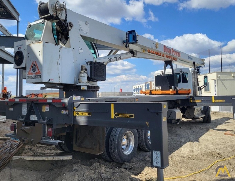 Manitex 30112S Boom Truck Crane on Peterbilt 3