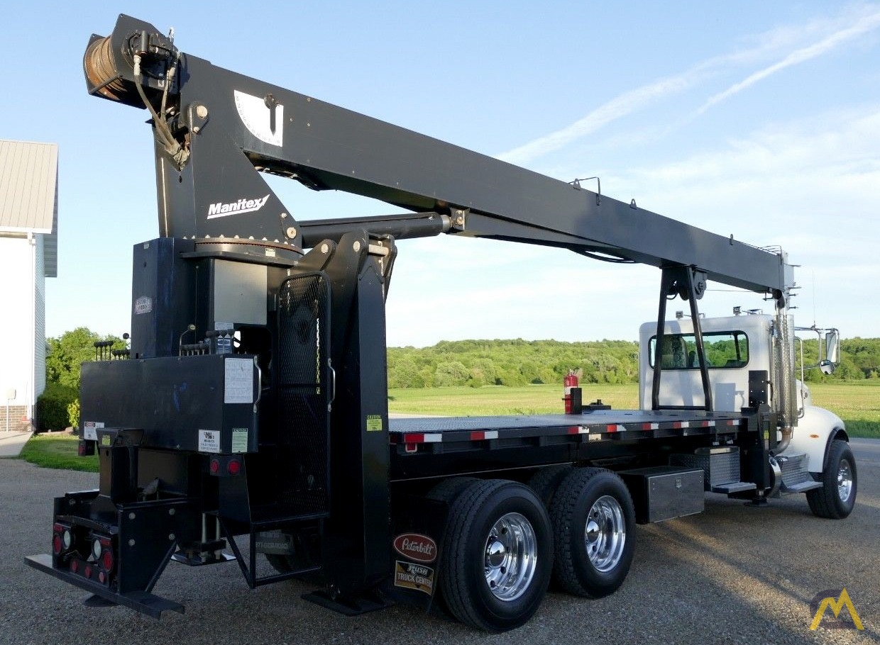 Manitex 30124C 25-ton Boom Truck on Peterbilt 348 For Sale