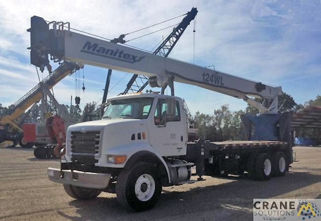 Manitex 30124WL 30-Ton Boom Truck Crane 0
