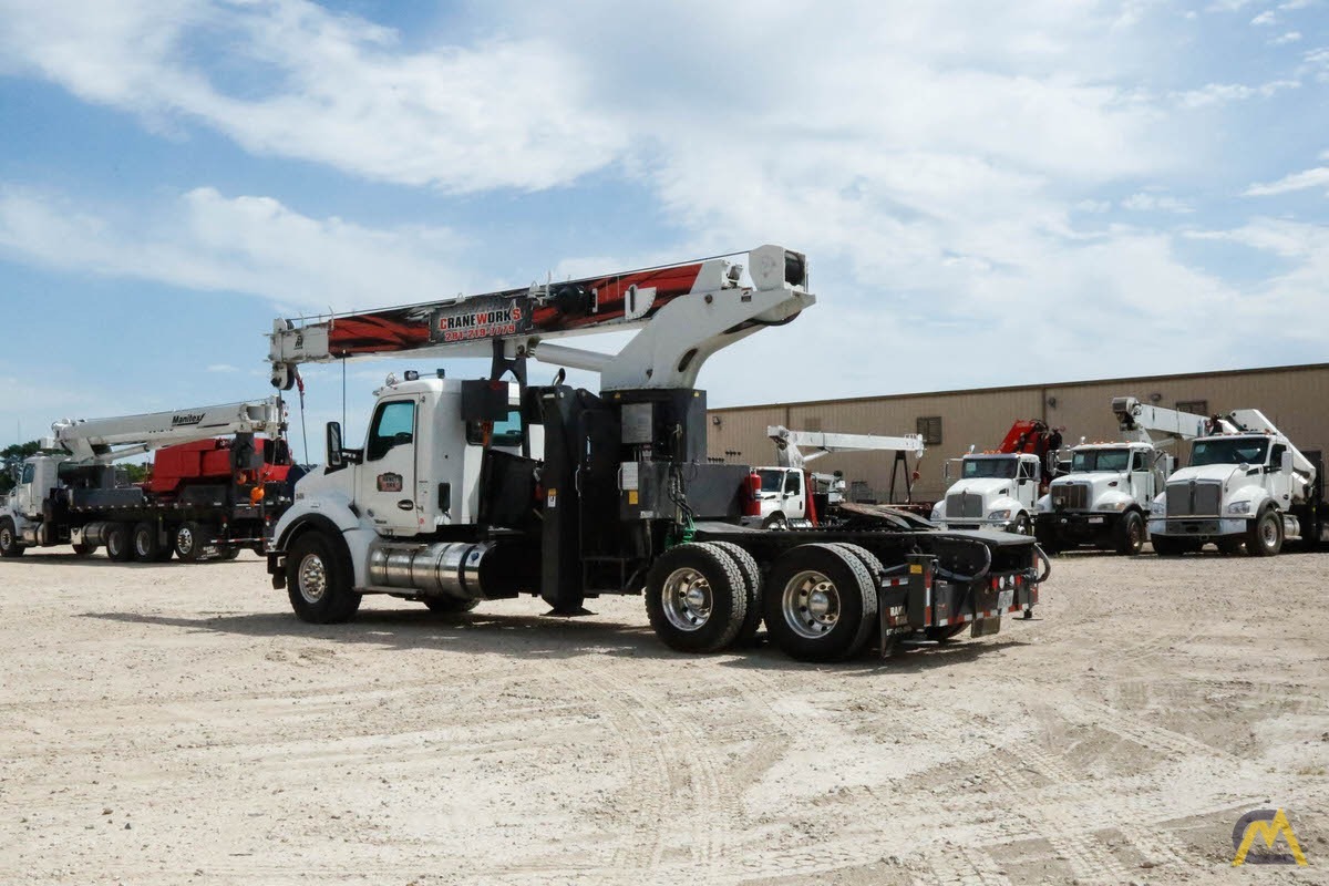 Manitex 3051T 30-Ton Boom Truck Crane on 2019 Kenworth T880 for Rent 2