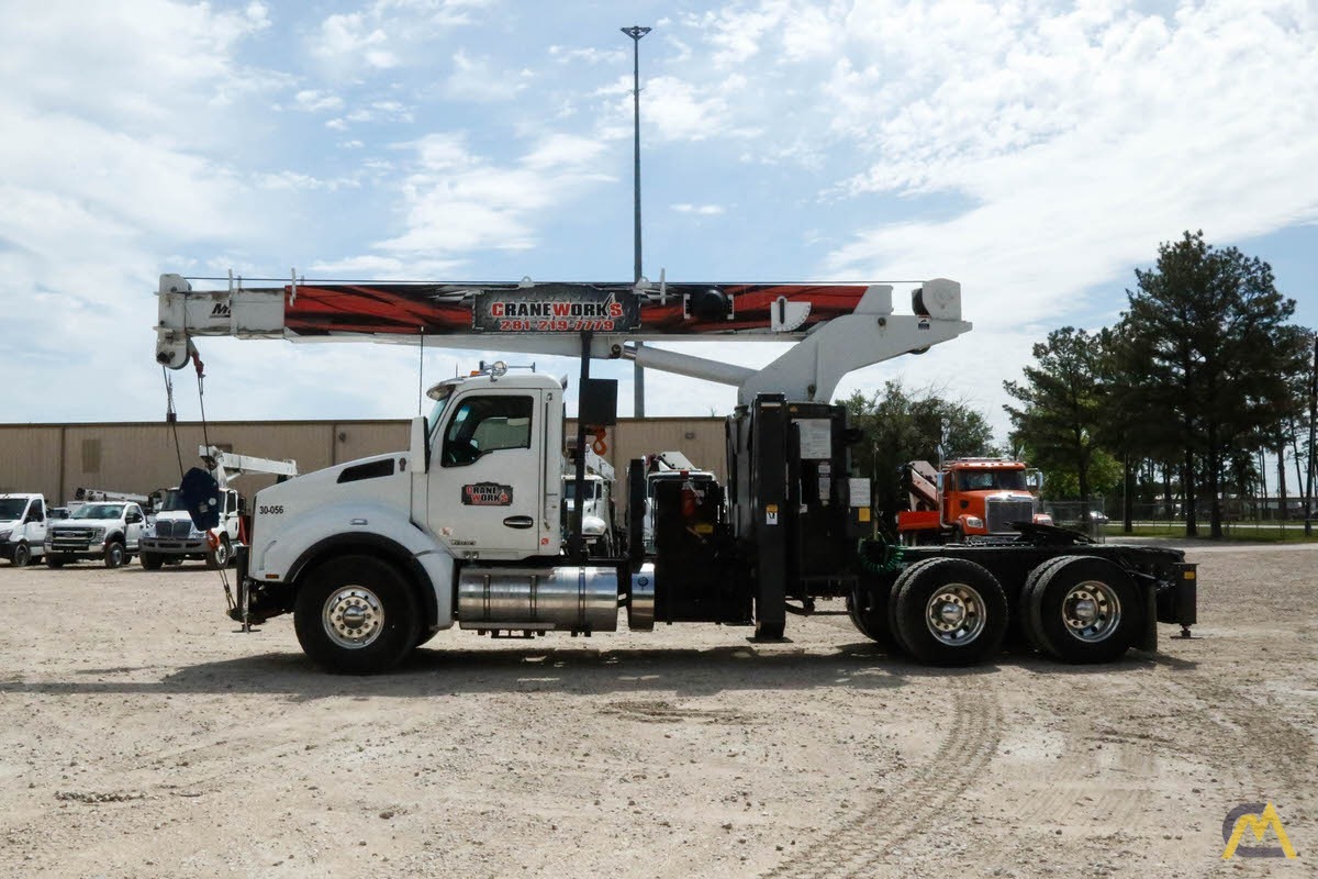 Manitex 3051T 30-Ton Boom Truck Crane on 2019 Kenworth T880 for Rent 16