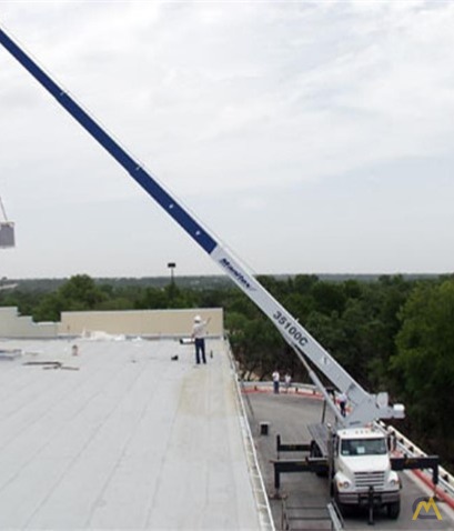 Manitex 35100C 35-Ton Un-Mounted Boom Truck Crane 0