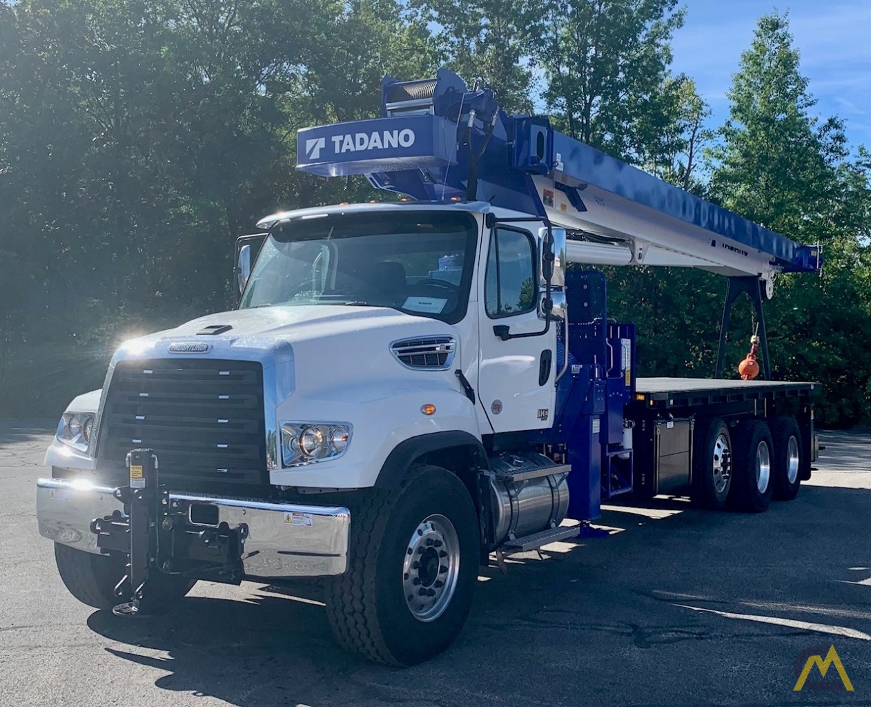 Manitex 35124C Boom Truck Crane on Freightliner 114SD+