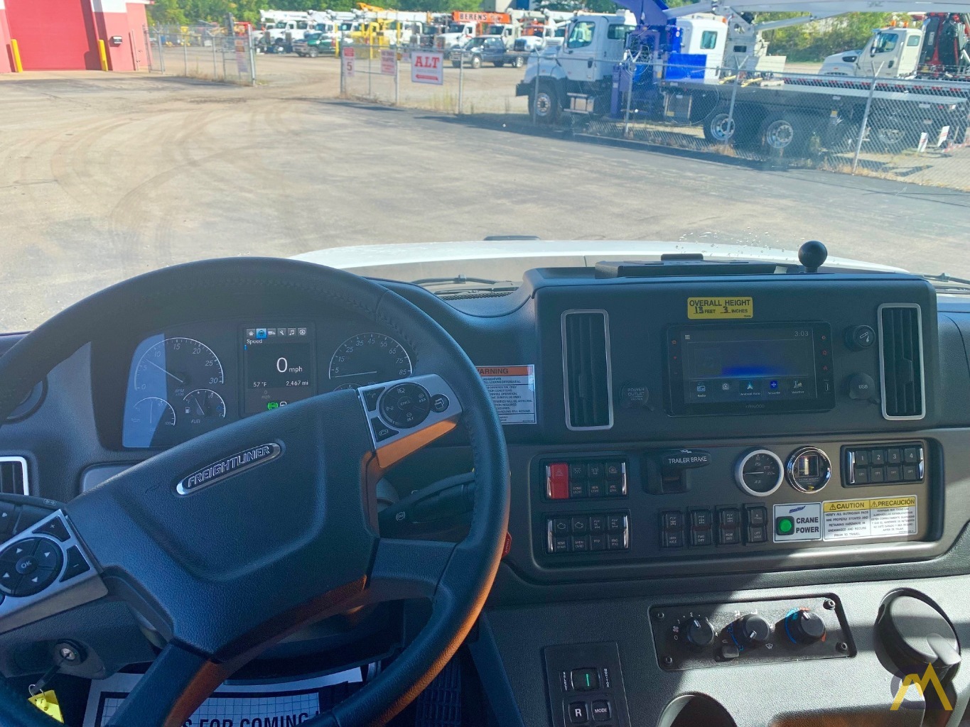 Manitex 35124C Boom Truck Crane on Freightliner 114SD+ 8