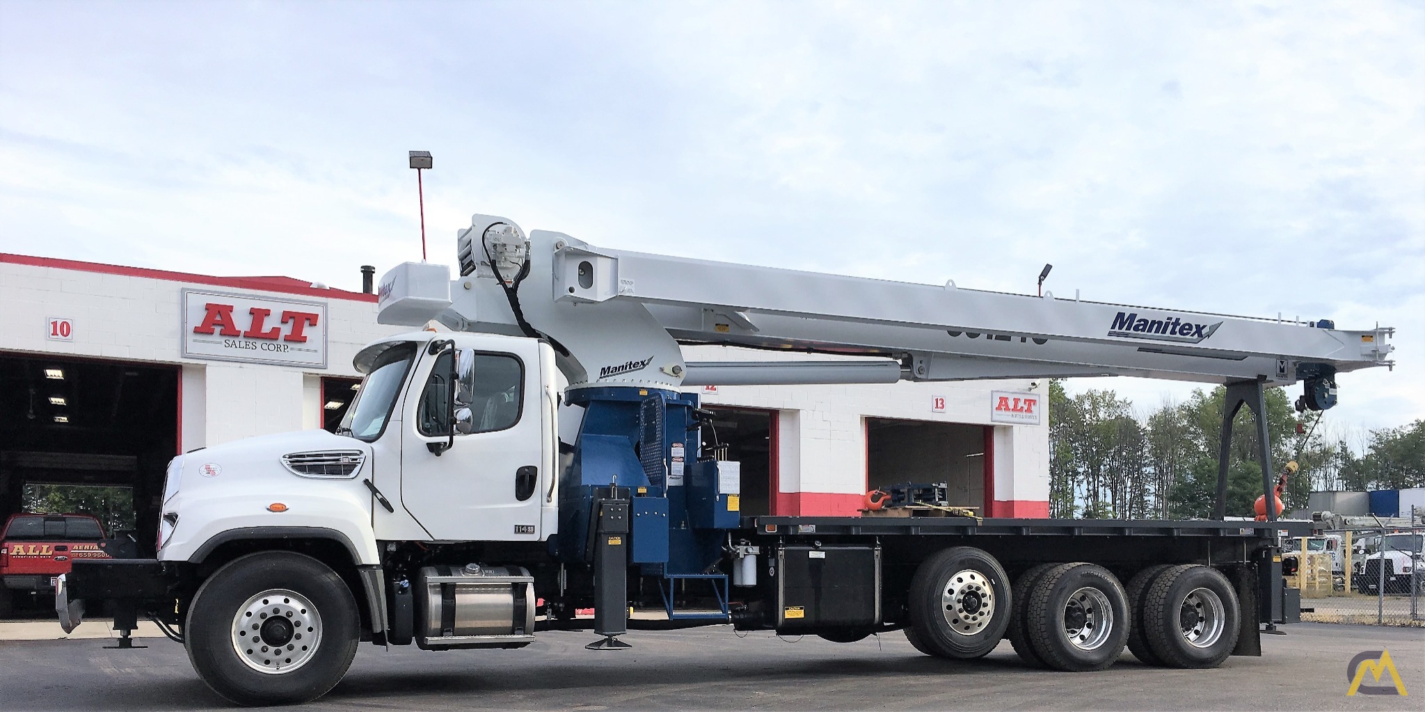 Manitex 35124C 35-Ton Boom Truck Crane 0