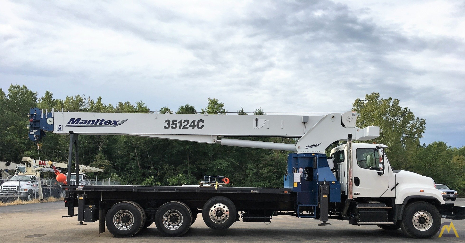Manitex 35124C 35-Ton Boom Truck Crane 5