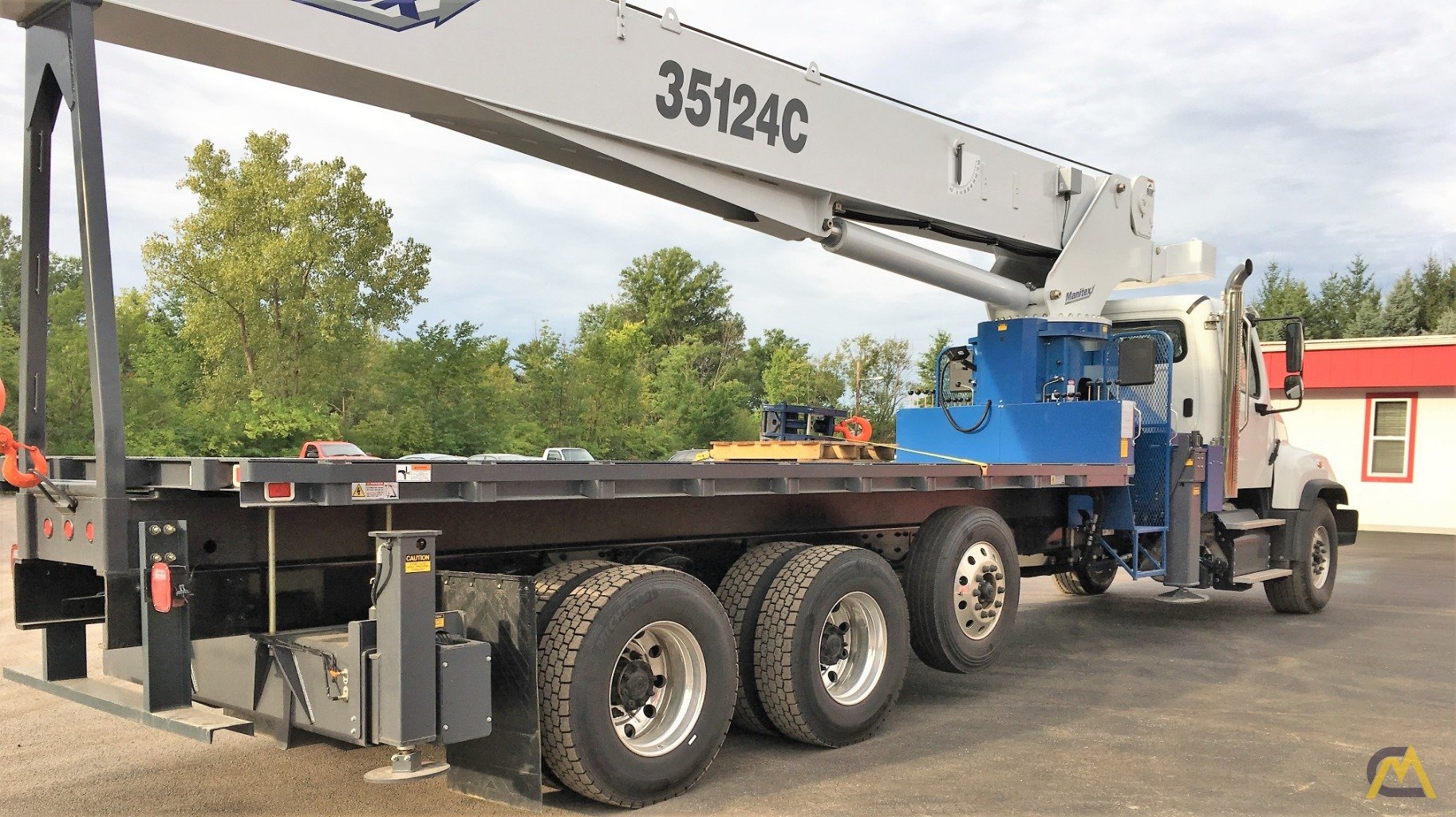Manitex 35124C 35-Ton Boom Truck Crane 7