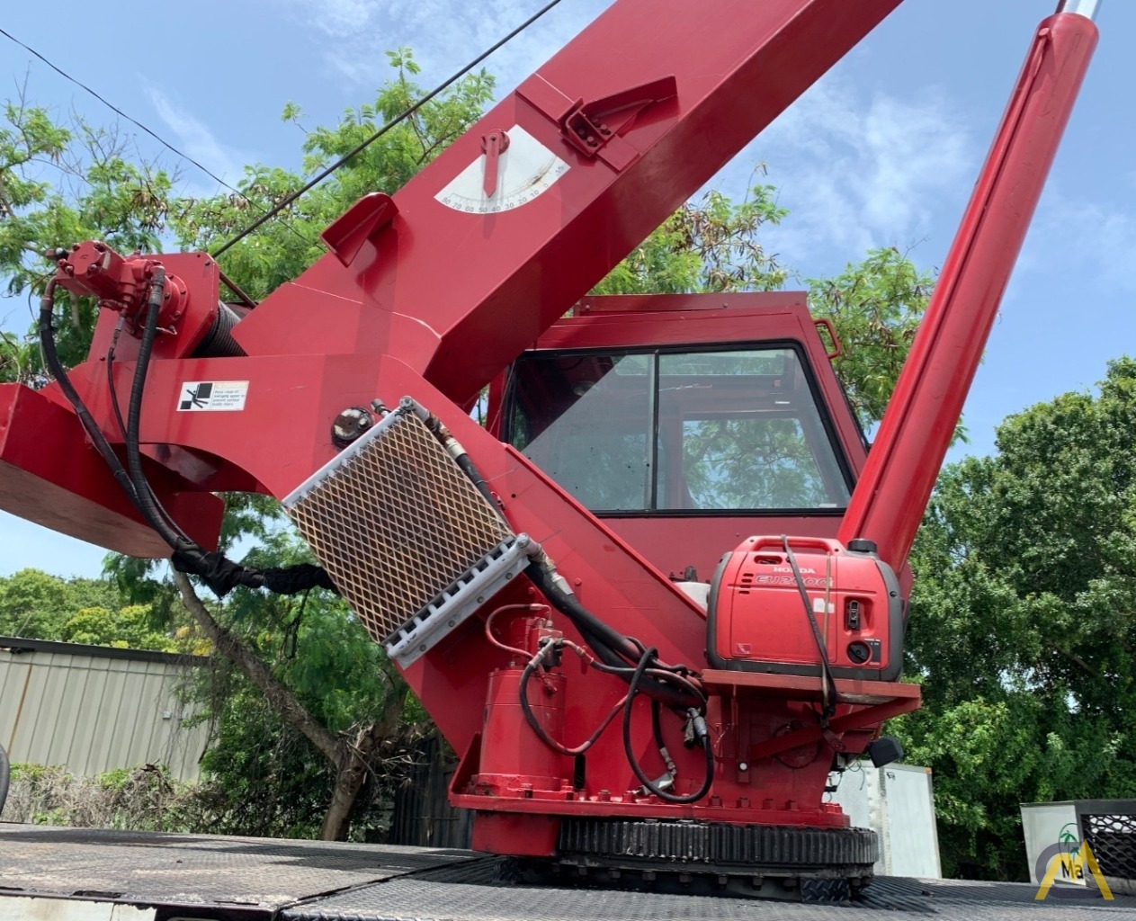 Manitex 38100S 38-ton Boom Truck Crane on Sterling L9500 3