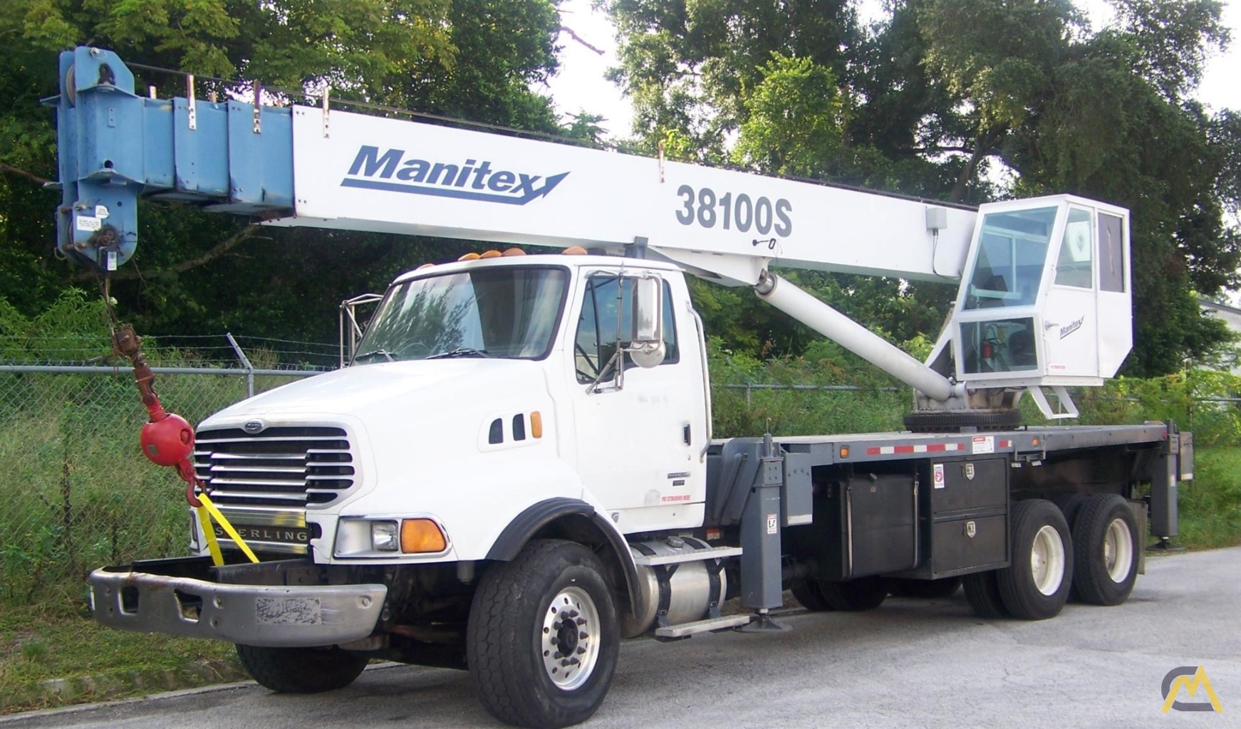 Manitex 38100S 38-Toon Boom Truck Crane 0