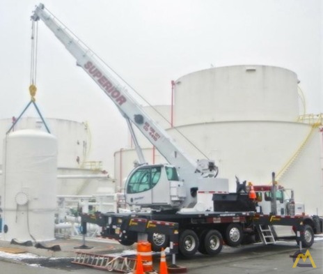 Manitex 40100S 40-Ton Un-Mounted Boom Truck Crane 0
