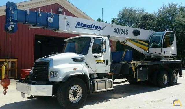 Manitex 40124S 35-Ton Boom Truck Crane 0