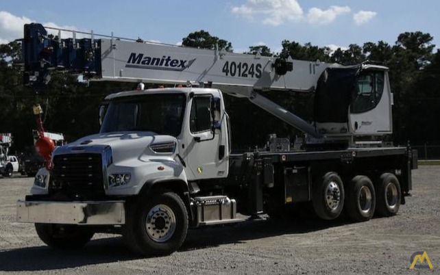 Manitex 40124S 40-Ton Boom Truck Crane 0