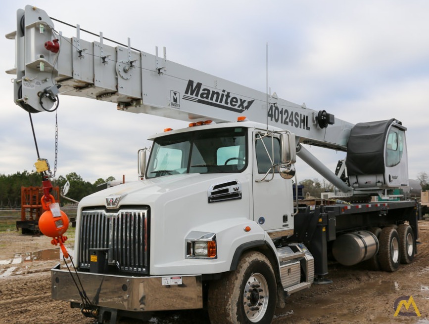 New Manitex 40124SHL 40-ton boom truck on Western Star 4700SB chassis 7