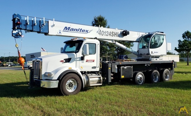 Manitex 40124SHL 40-Ton Boom Truck Crane 0