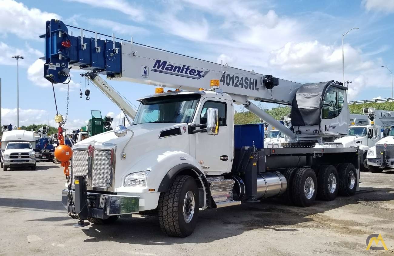 Manitex 40124SHL 40-Ton Boom Truck Crane 1