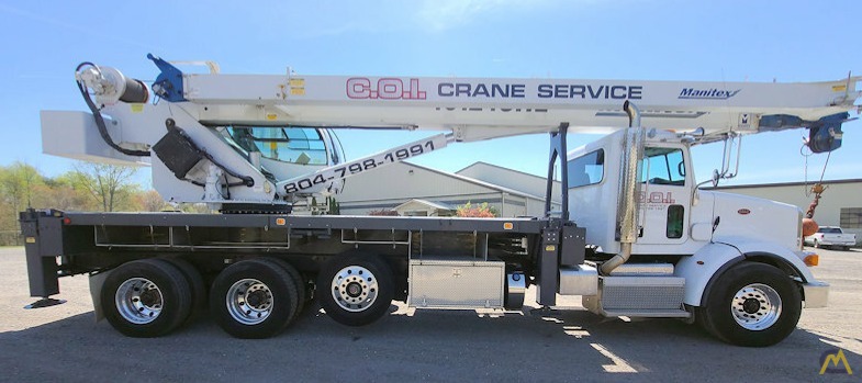 Manitex 40124SHL 40-ton Boom Truck Crane on Peterbilt 365 1