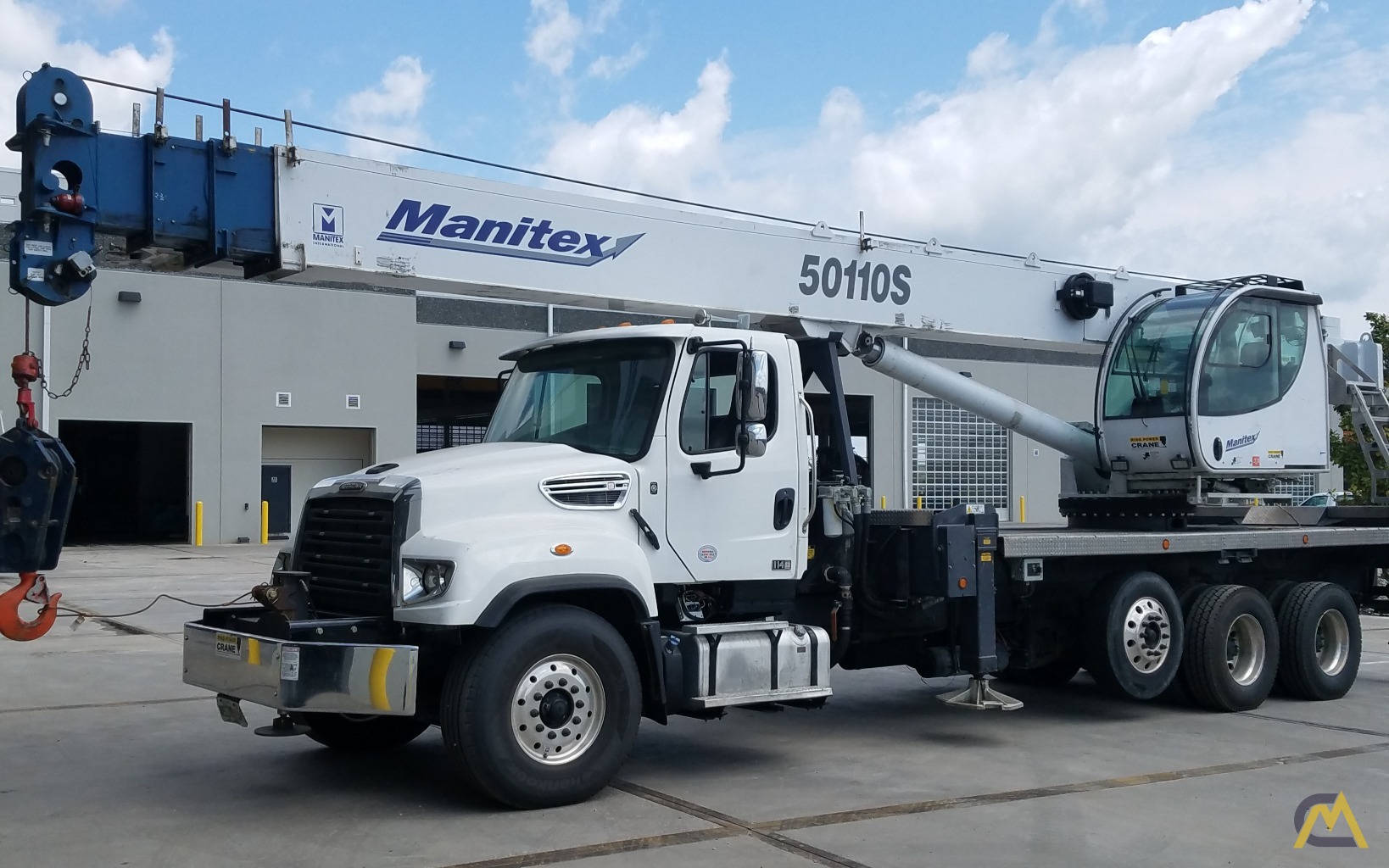 Manitex 50110S 50-Ton Boom Truck Crane 1