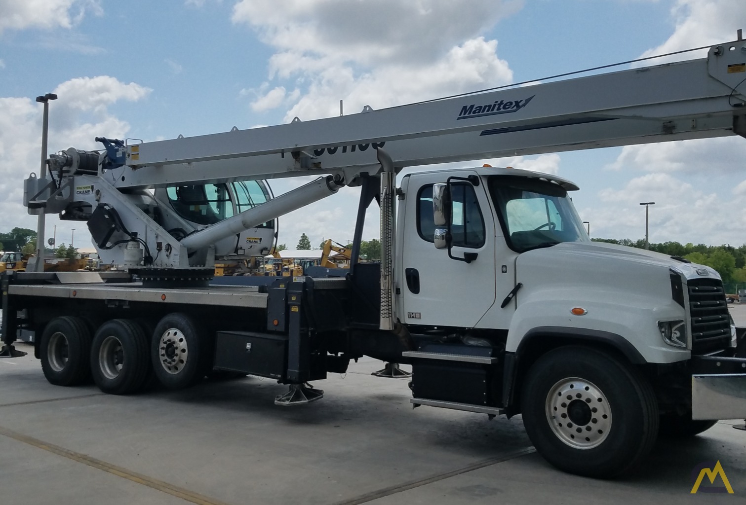 Manitex 50110S 50-Ton Boom Truck Crane 0