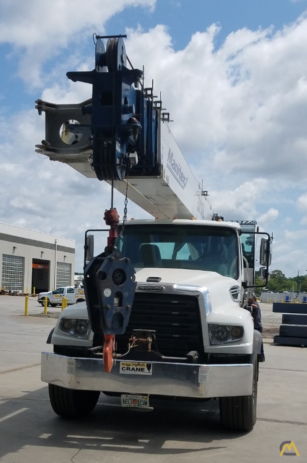 Manitex 50110S 50-Ton Boom Truck Crane on Freightliner 114SD 5