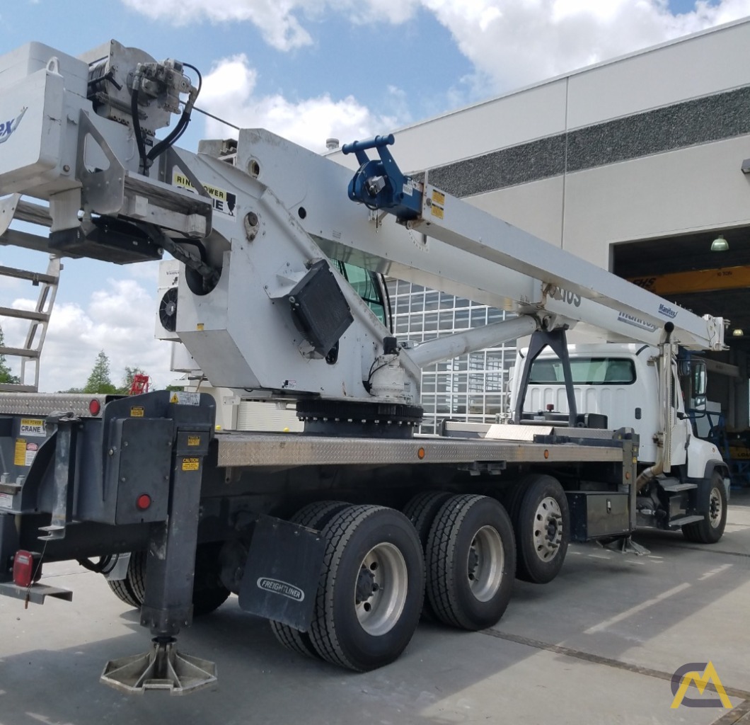 Manitex 50110S 50-Ton Boom Truck Crane on Freightliner 114SD 6