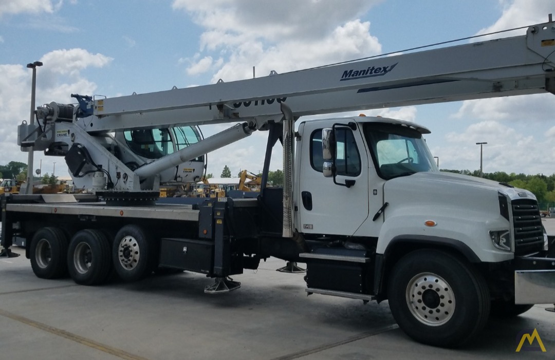 Manitex 50110S 50-Ton Boom Truck Crane on Freightliner 114SD 2