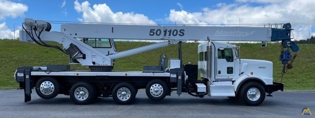 Manitex 50110S 50-ton Boom Truck Crane on Kenworth C500 3