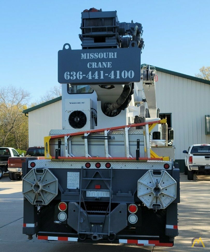 Manitex 50110S 50-Ton Boom Truck Crane on Kenworth T800 6