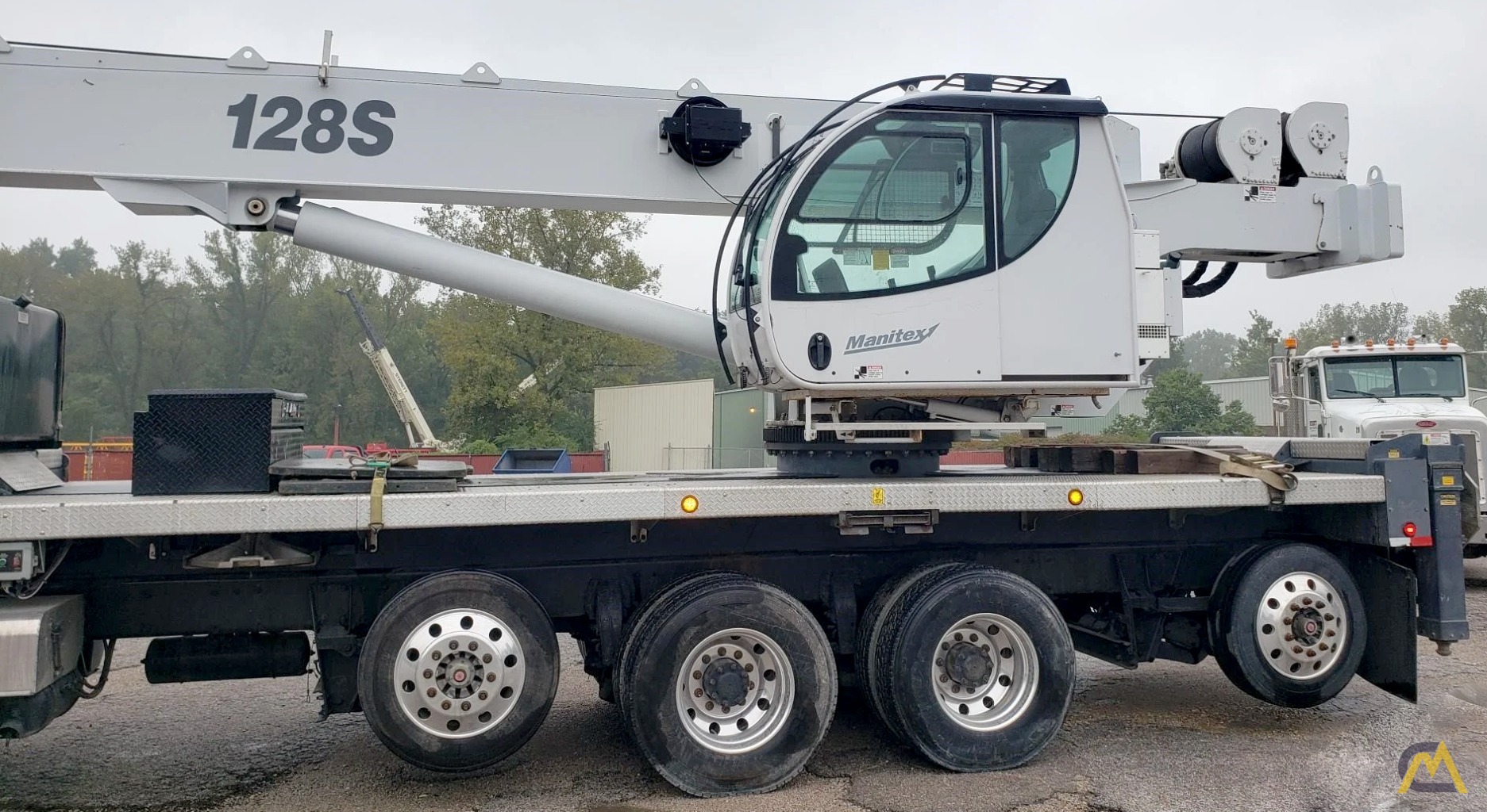 Manitex 50128S 50-ton Boom Truck Crane on Peterbilt 365 3