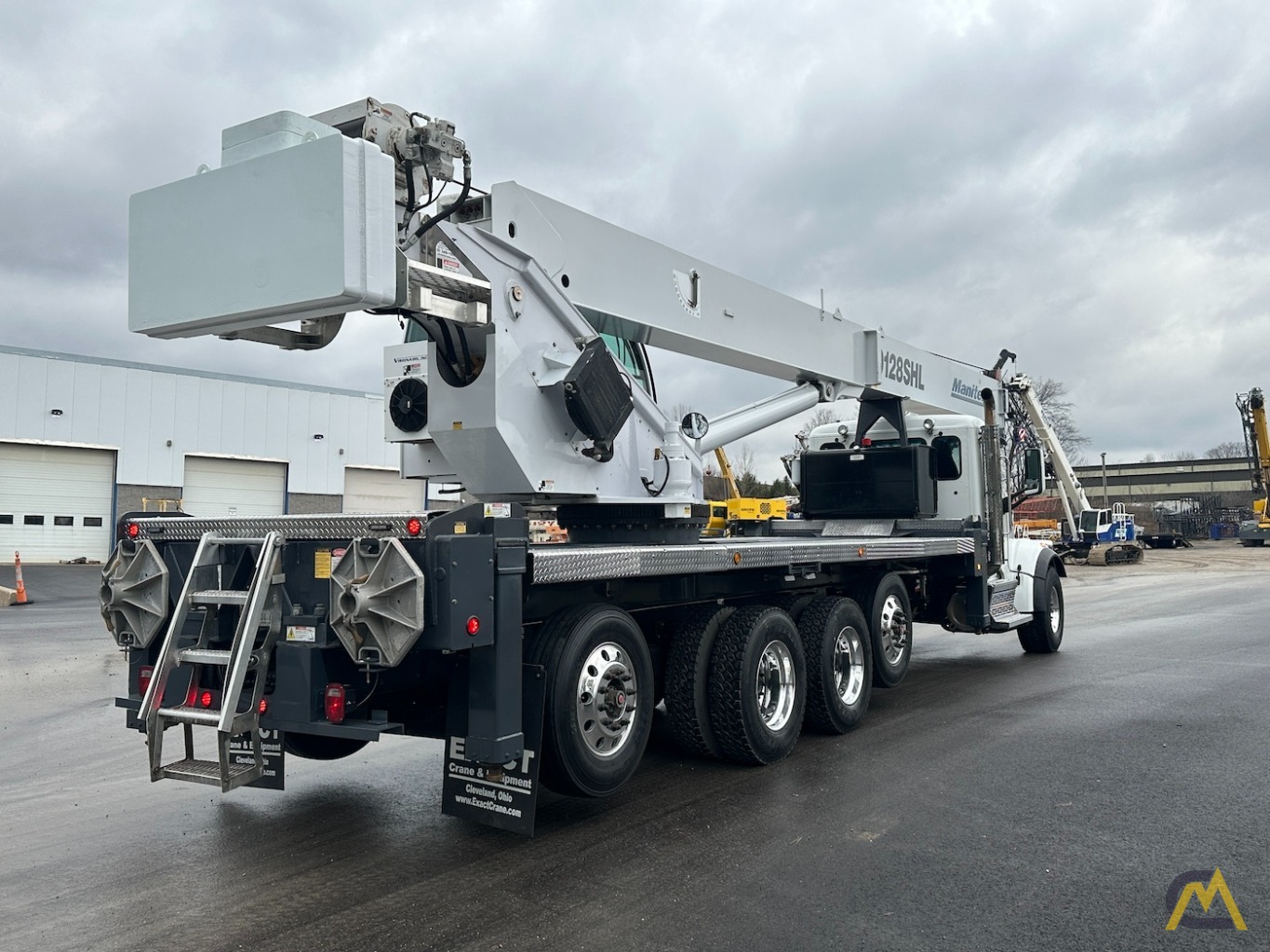 Manitex 50128SHL Boom Truck Crane on Peterbilt 567  5