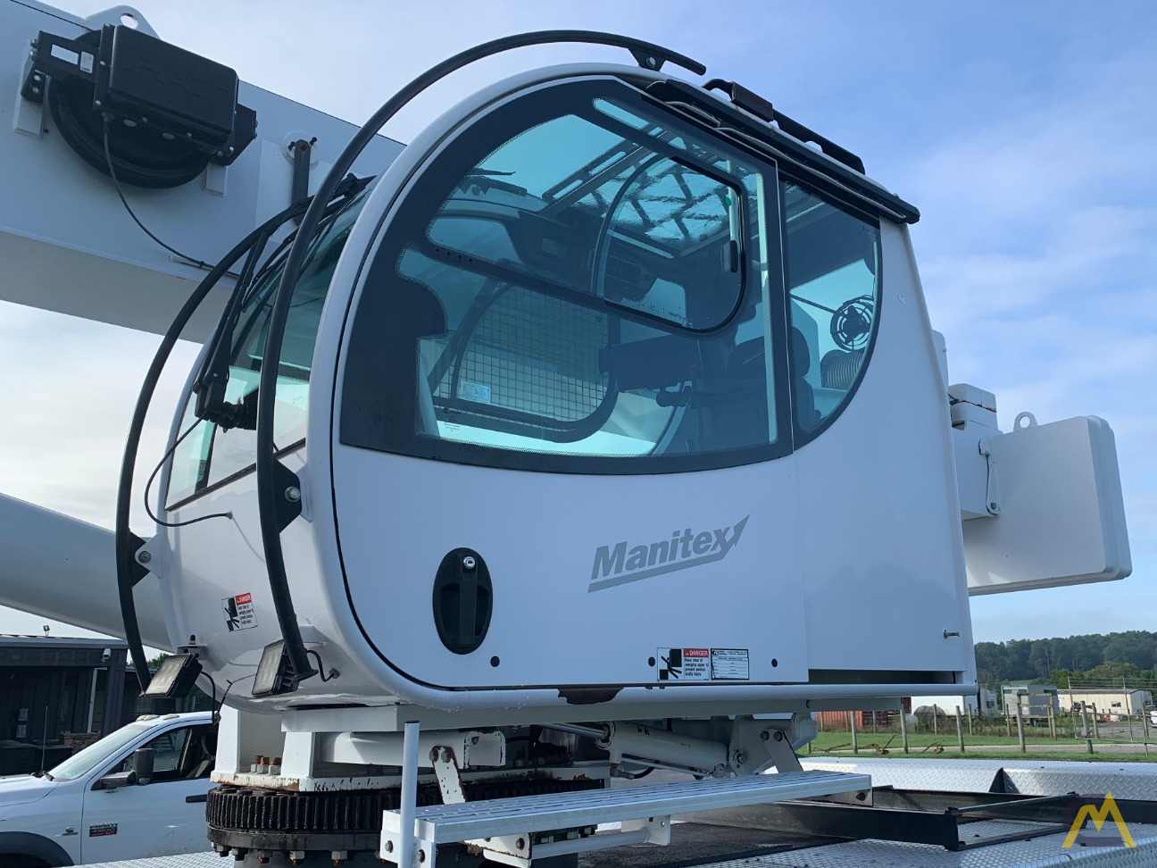 Manitex 50128SHL 50-ton Boom Truck Crane on Peterbilt 367 11