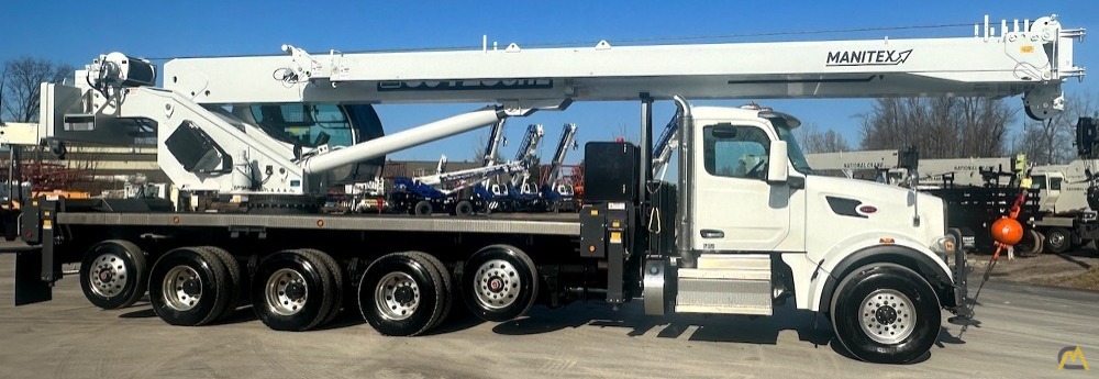 Manitex 50128SHL Boom Truck Crane on  Peterbilt 567 3