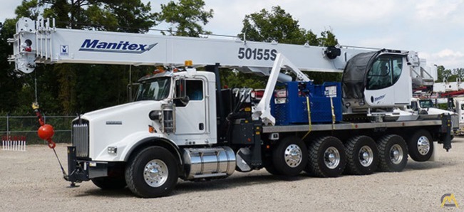 Manitex 50155S 50-Ton Boom Truck Crane 0