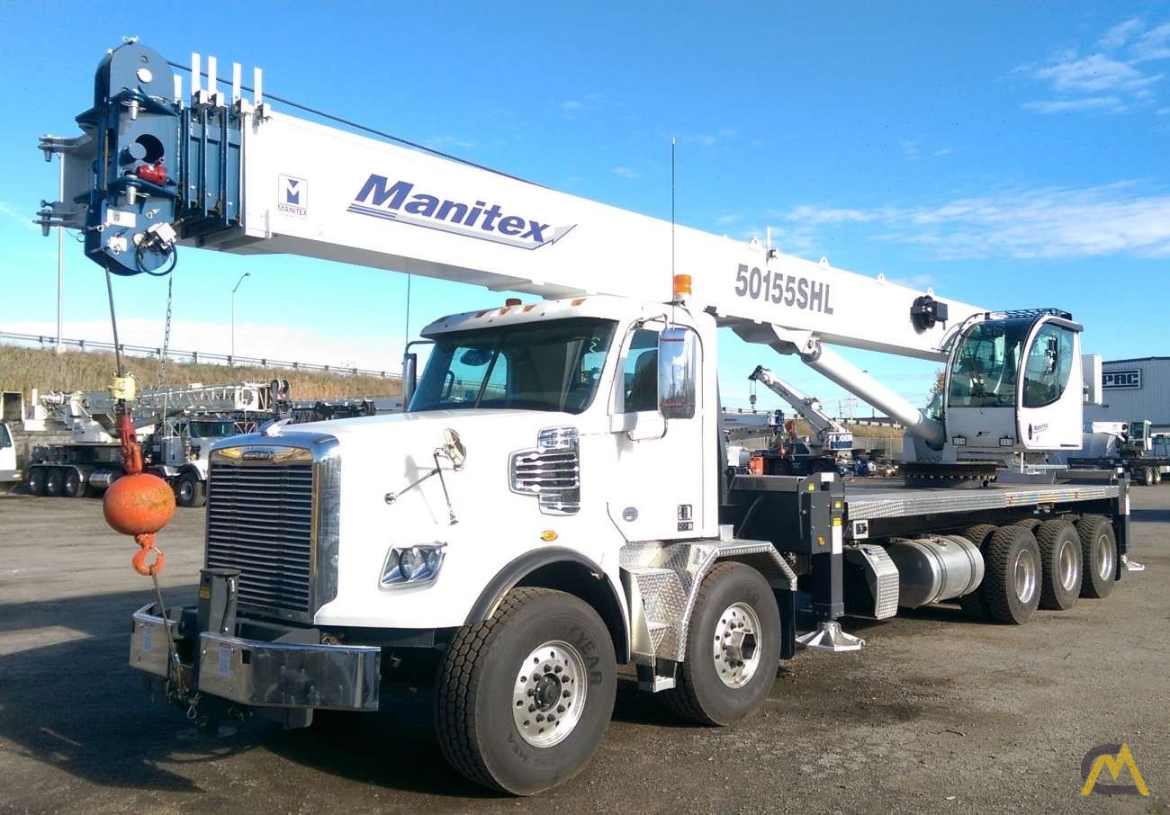 Manitex 50155SHL 50-Ton Boom Truck Crane 7
