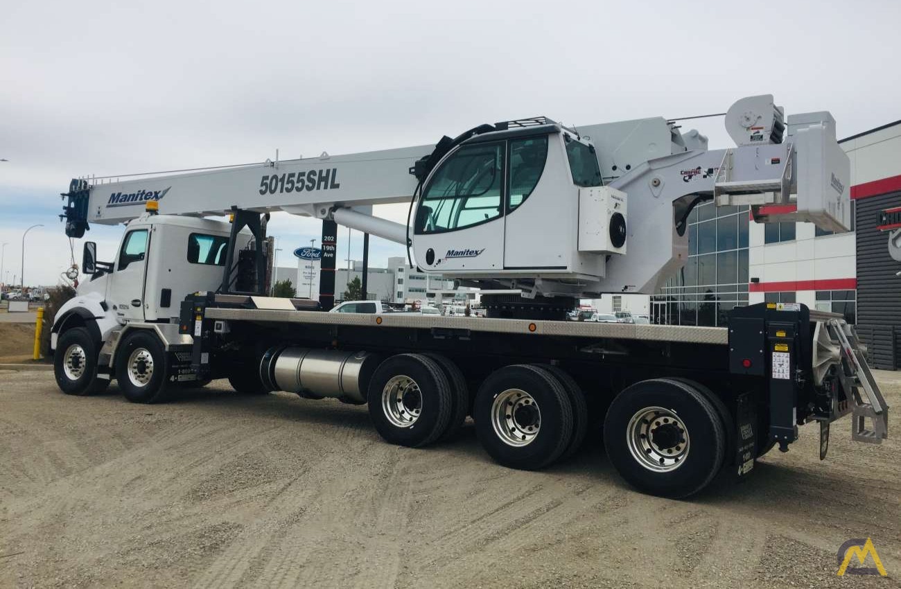 Manitex 50155SHL 50-Ton Boom Truck Crane 0