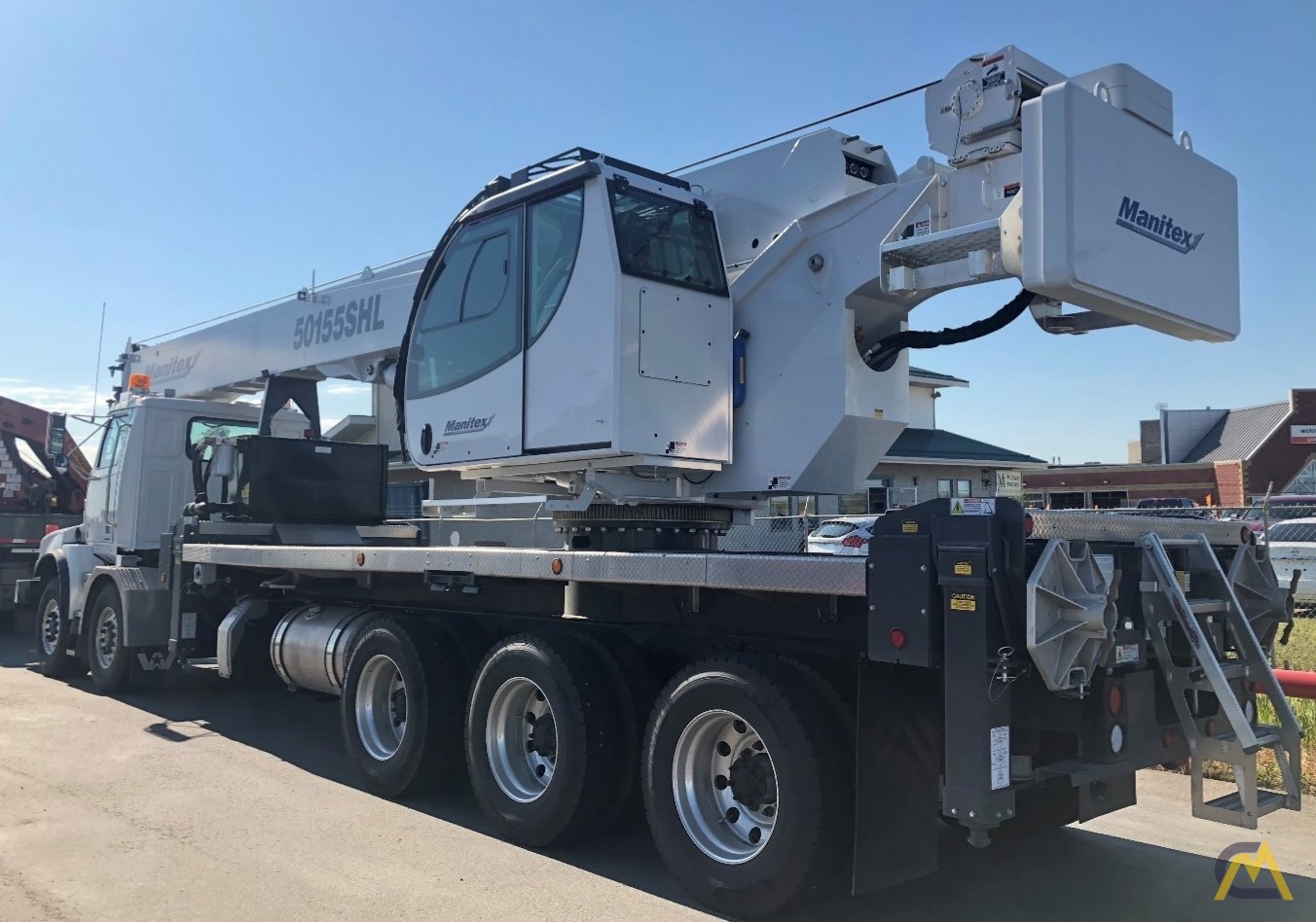 Manitex 50155SHL 50-ton Boom Truck Crane on Kenworth T800 3