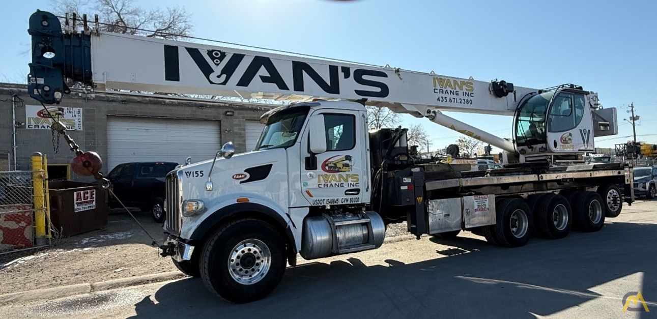 Manitex 50155SHL Boom Truck Crane on Peterbilt 567 0