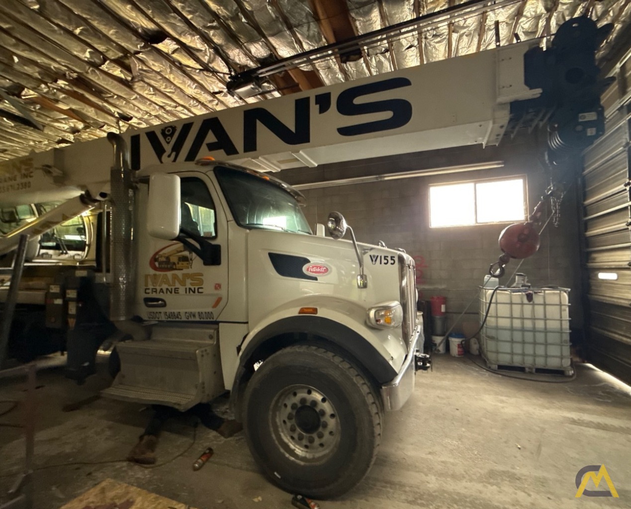 Manitex 50155SHL Boom Truck Crane on Peterbilt 567 8