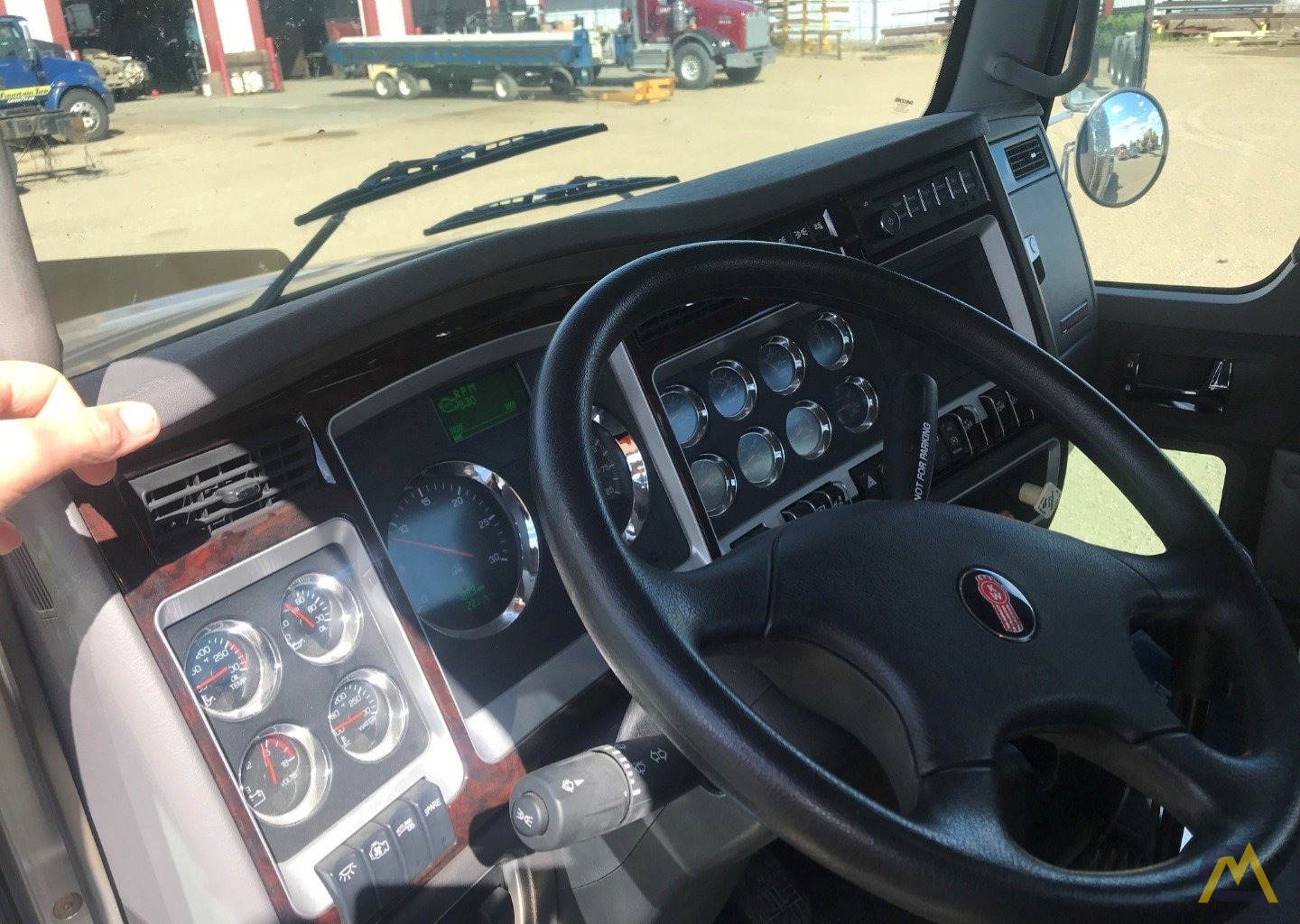 Manitex 5084S Boom Truck Crane on Kenworth T800B Tridem 14