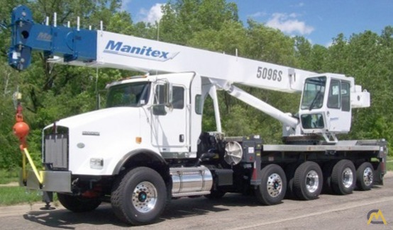 Manitex 5096S 50-Ton Boom Truck Crane 0