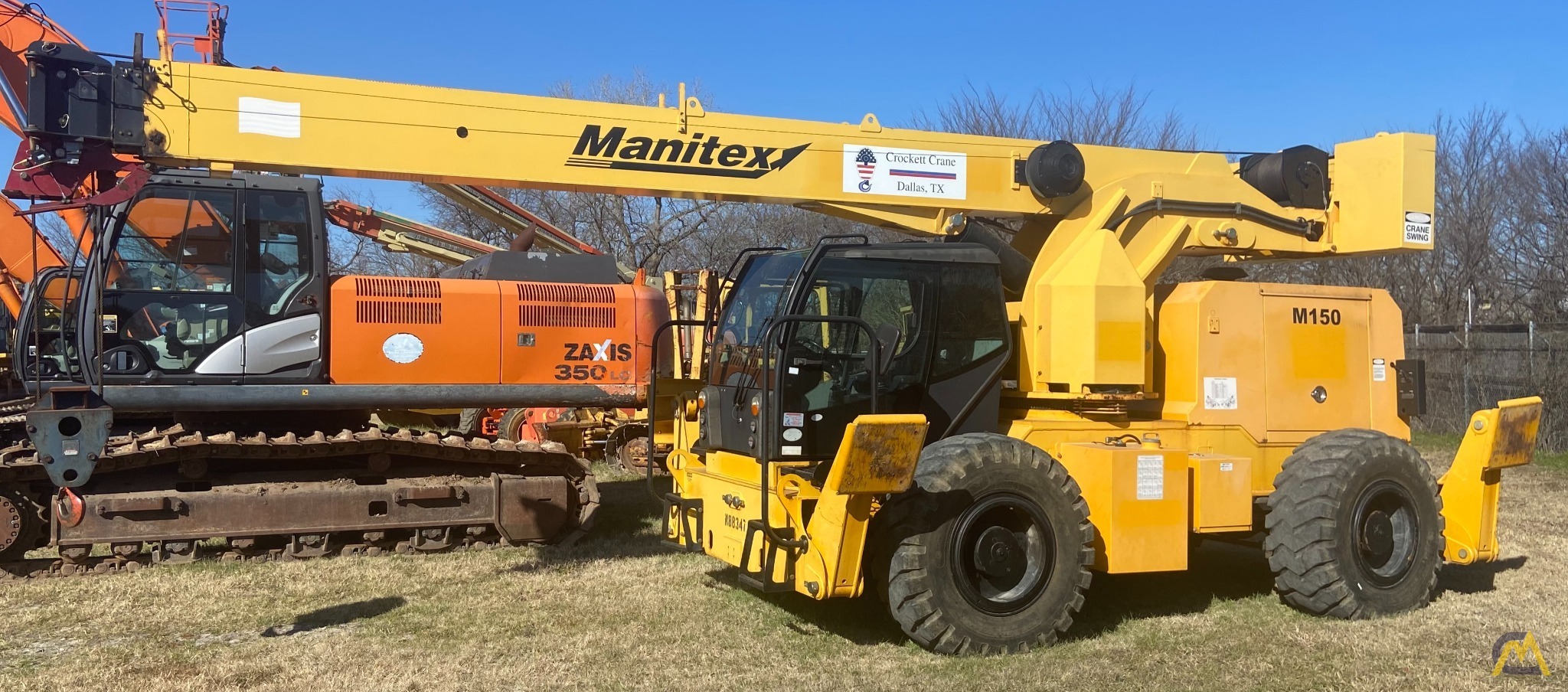 Manitex M150 (Badger CD4415) 15-ton Down Cab Rough Terrain Crane 0