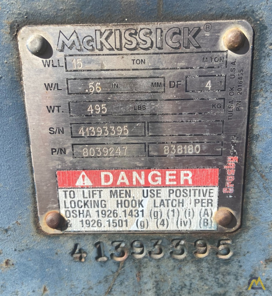 Manitex M150 (Badger CD4415) 15-ton Down Cab Rough Terrain Crane 11
