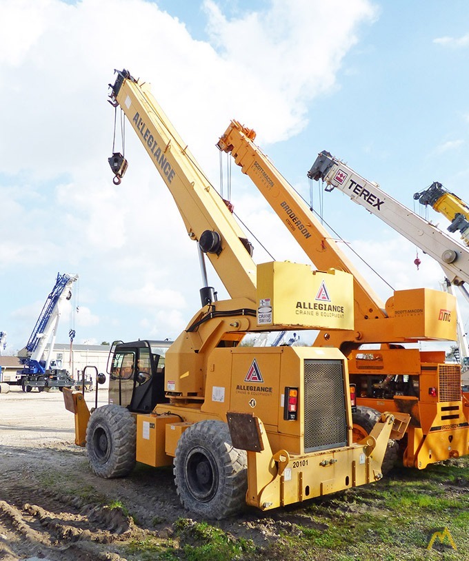 Manitex M150 Down Cab Rough Terrain Crane 2