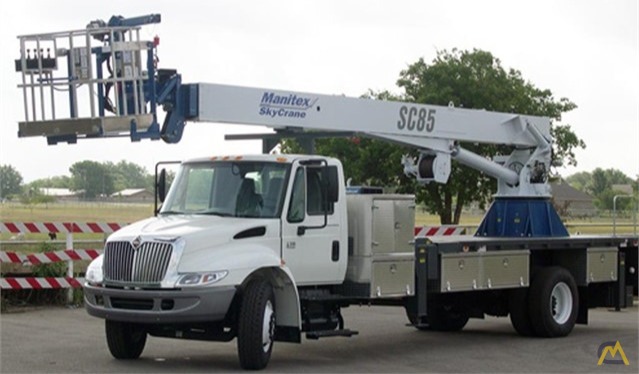 Manitex SC-85 12-Ton Un-Mounted Boom Truck Crane 1