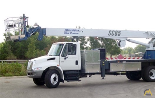 Manitex SC-85 12-Ton Un-Mounted Boom Truck Crane 0