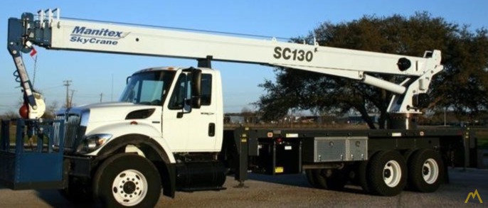 Manitex SC130 Boom Truck Crane 0